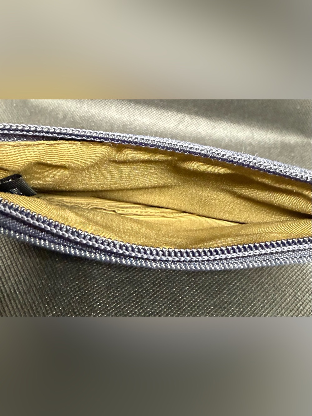 💙COACH💙Vintage Y2K Denim & Vachetta Leather Wristlet/EUC - Picture 9 of 9